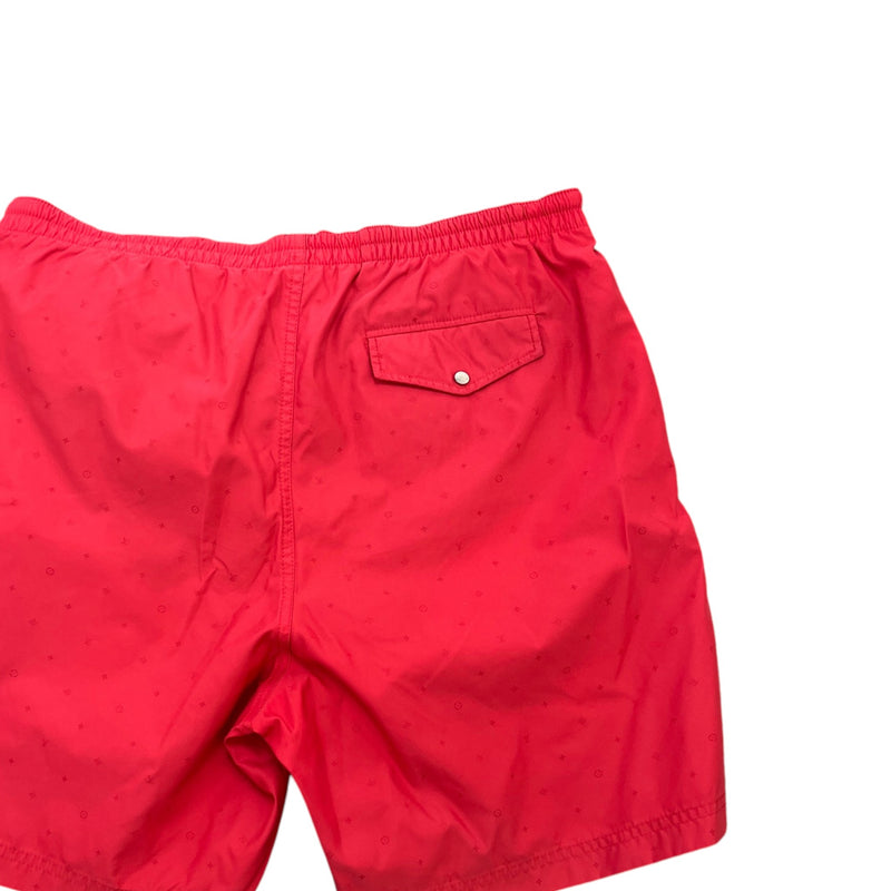 Men's Monogram Swim Shorts Red Size S / W30