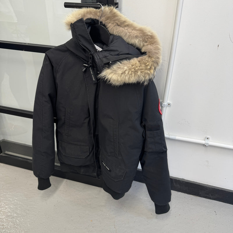 Men's Chilliwack Bomber Down Jacket Black Size S