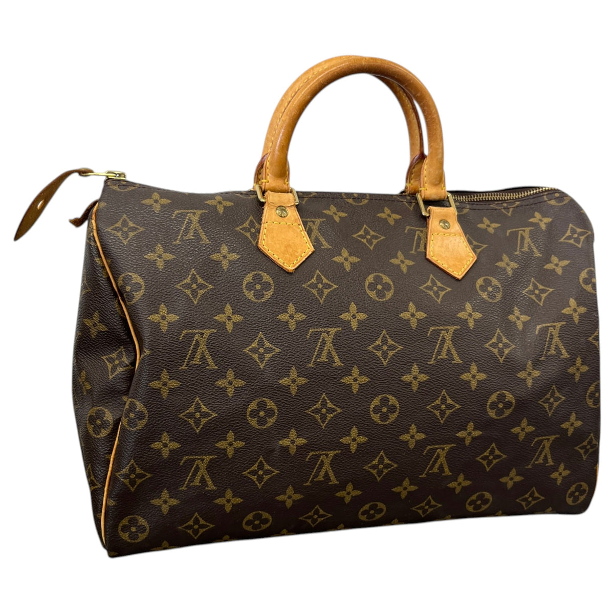 Women's Monogram Speedy 35 Handbag Brown - Photo 8