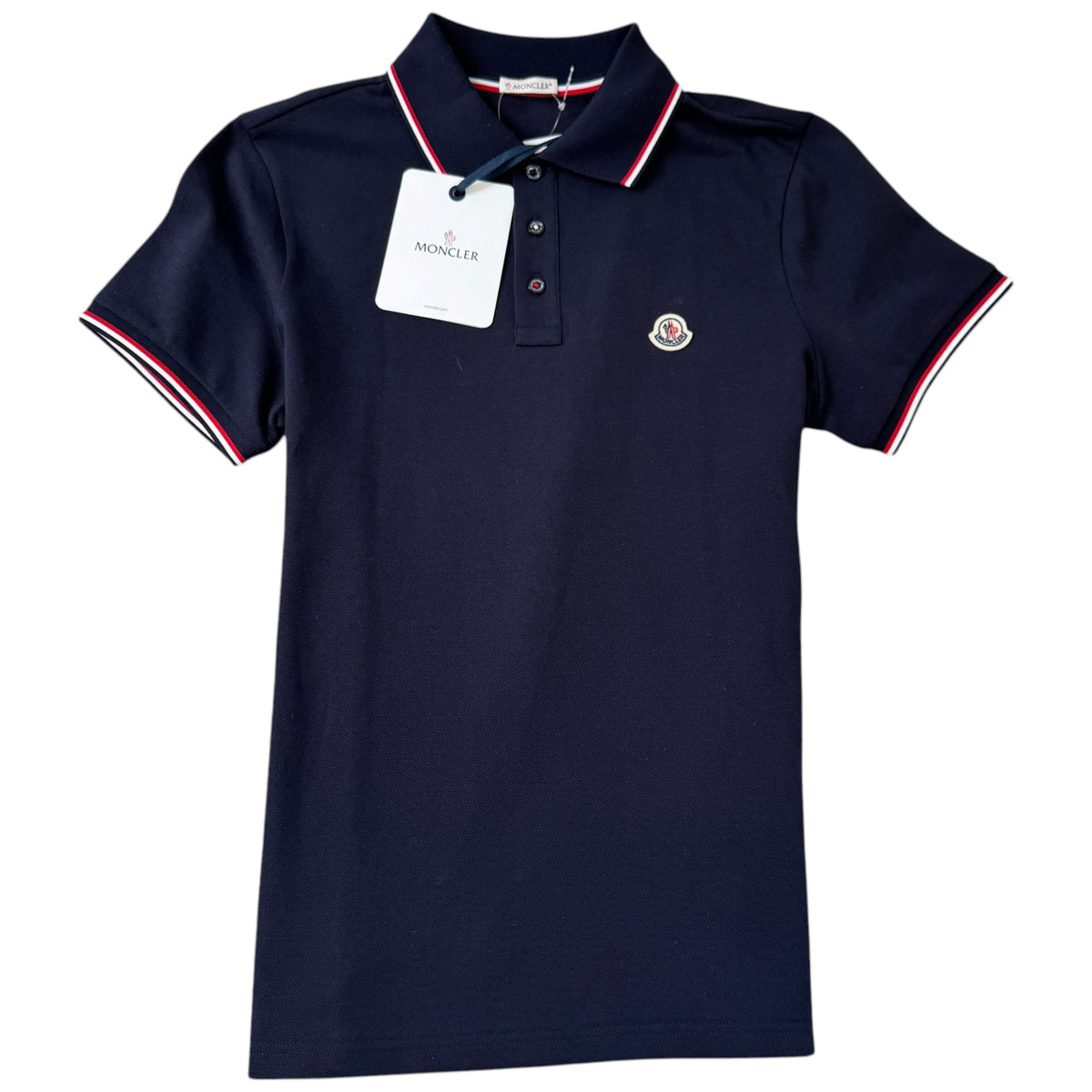 Men's SS Polo Shirt Navy Size S - Photo 1