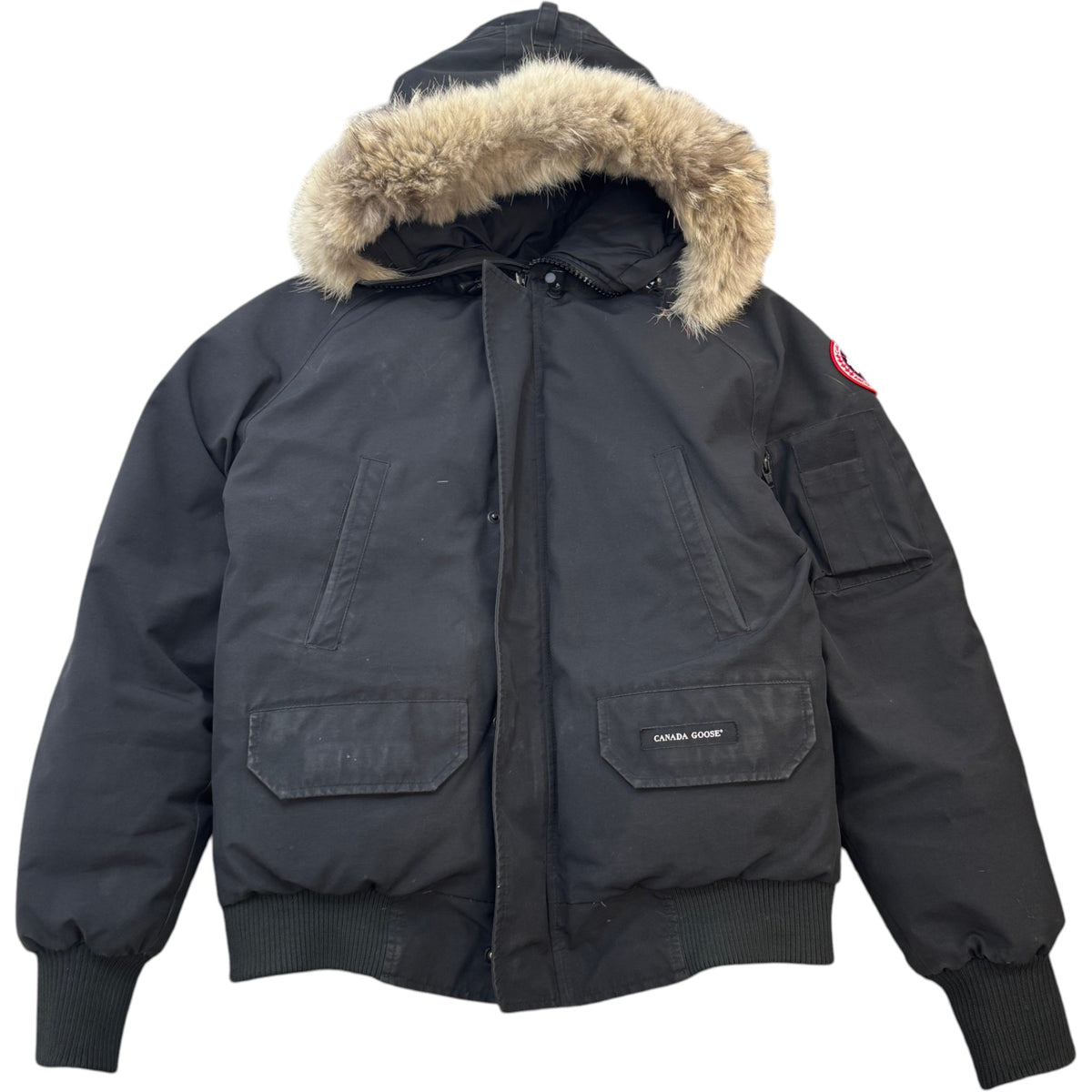 Men's Chilliwack Bomber Down Jacket Black Size S - Photo 1