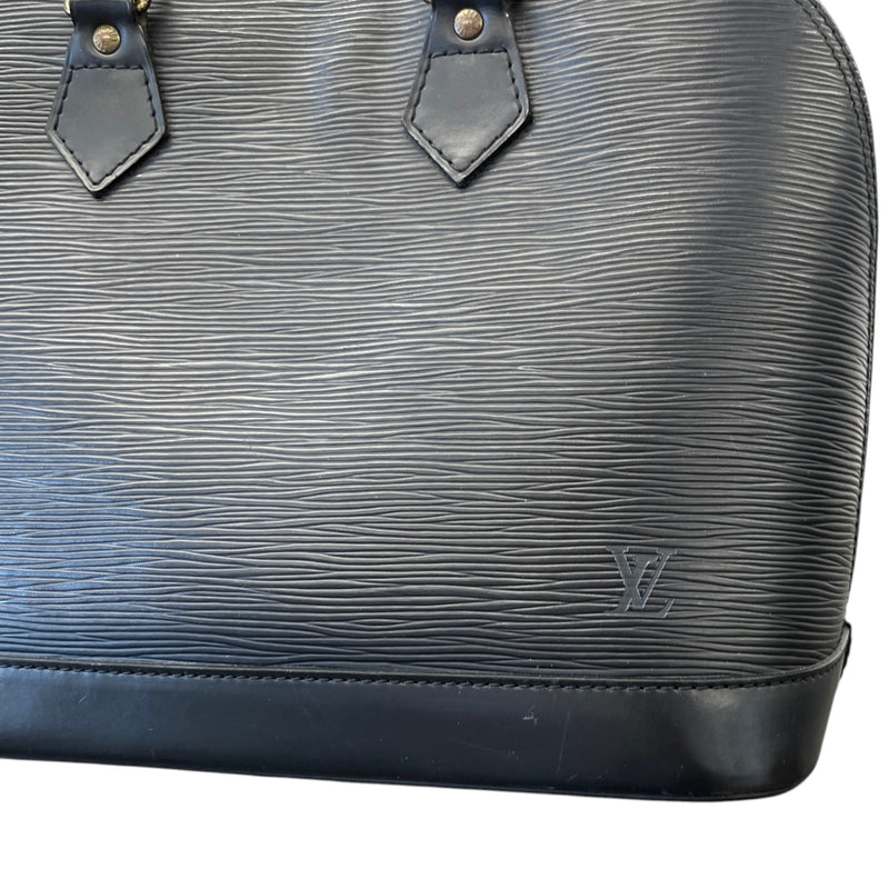 Women's Alma Epi Handbag Black