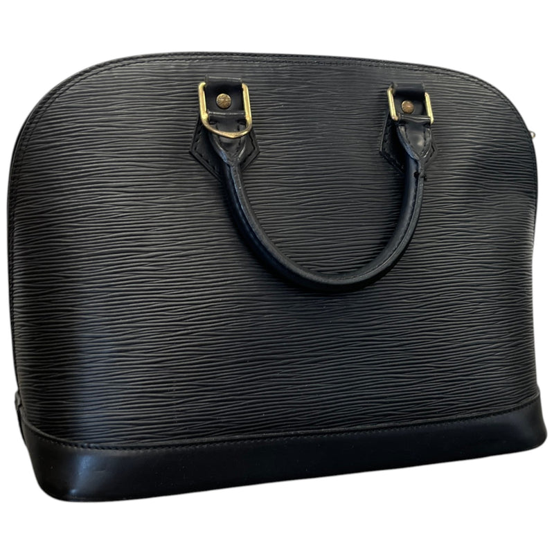 Women's Alma Epi Handbag Black