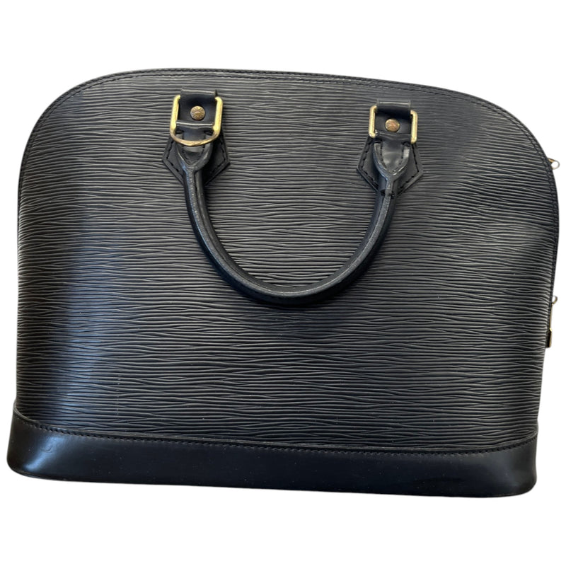 Women's Alma Epi Handbag Black