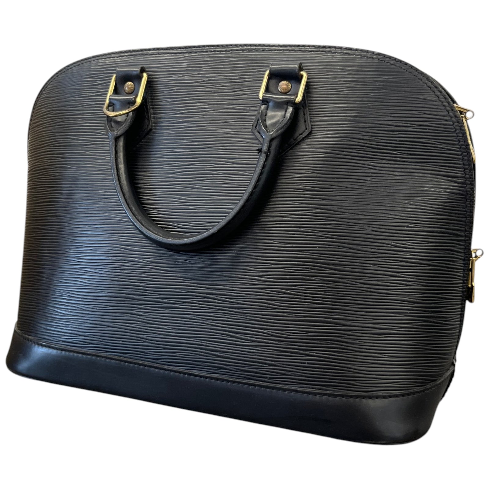 Women's Alma Epi Handbag Black - Photo 9