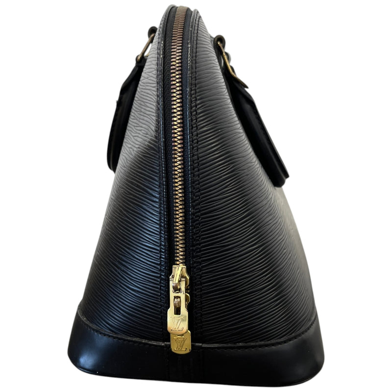 Women's Alma Epi Handbag Black