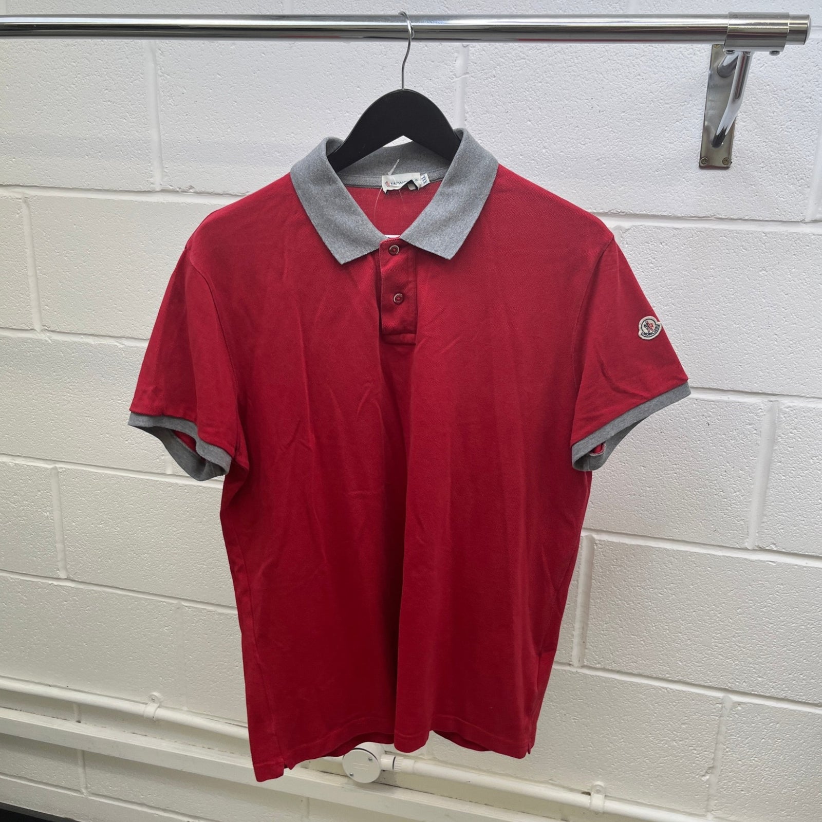 Men's Maglia Polo Shirt Red Size XXL - Photo 8