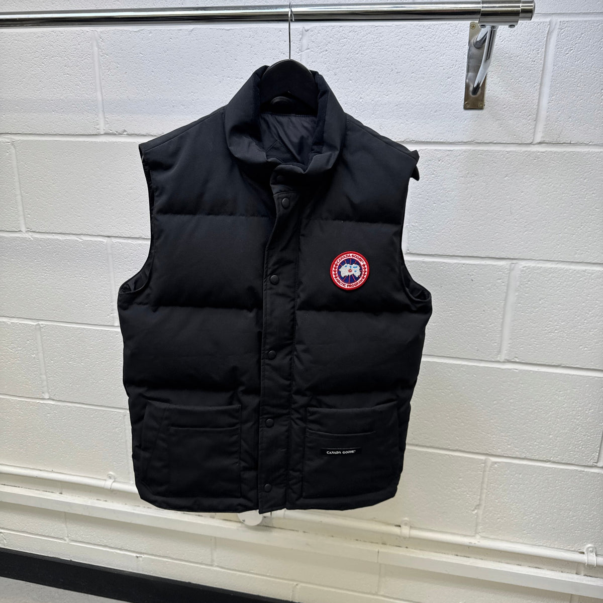 Men's Freestyle Vest Gilet Black Size M - Photo 9