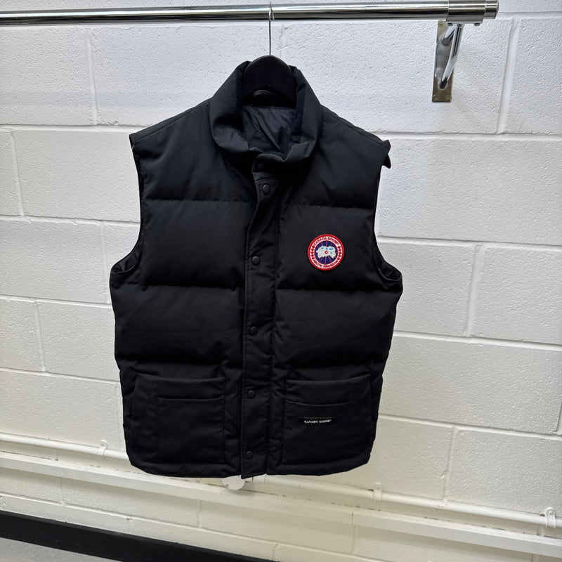 Men's Freestyle Vest Gilet Black Size M