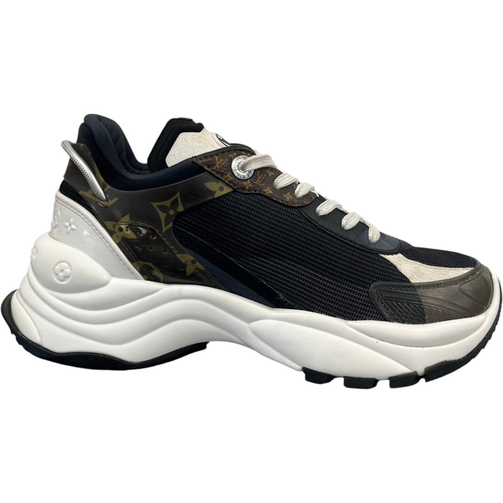 Women's Run 55 Low Trainers Black Size EU 37 / UK 4 - Photo 4