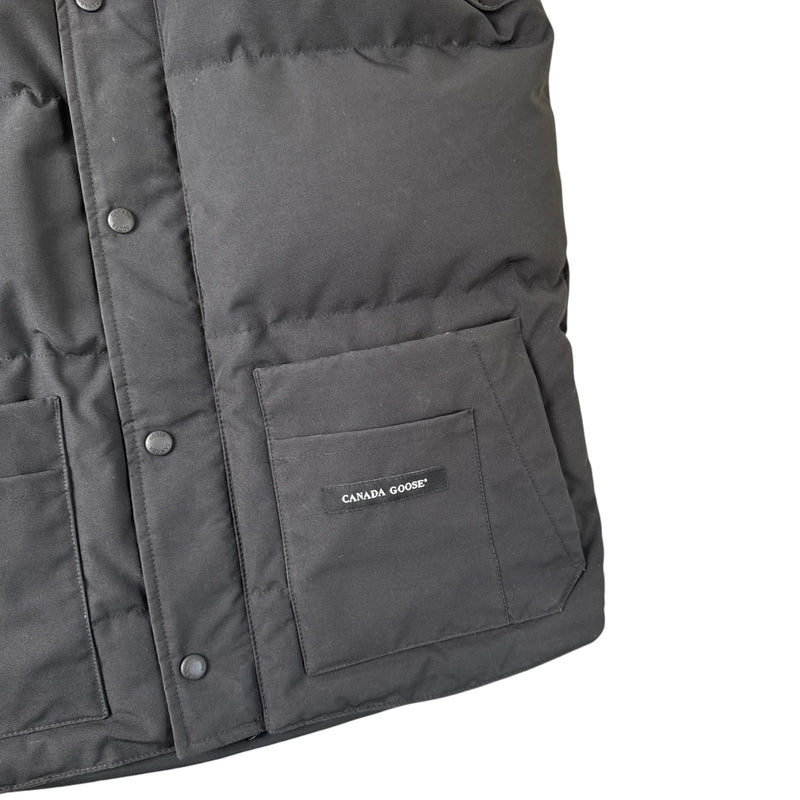 Men's Freestyle Vest Gilet Black Size M