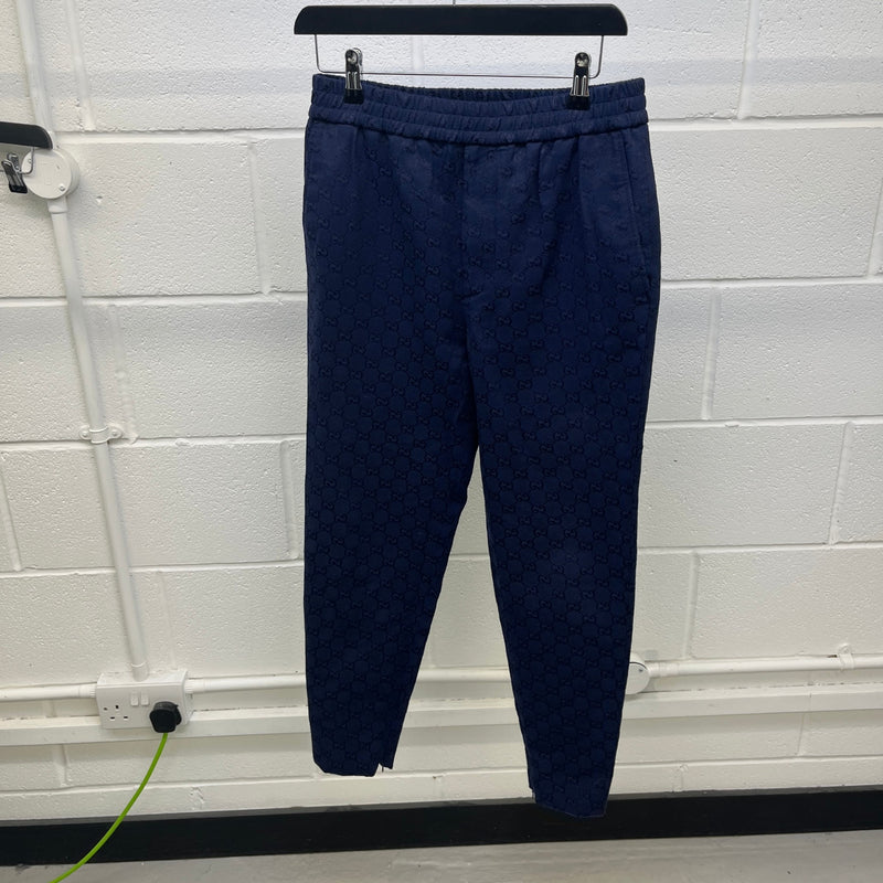 Men's GG Supreme Joggers Navy Size XS / W28