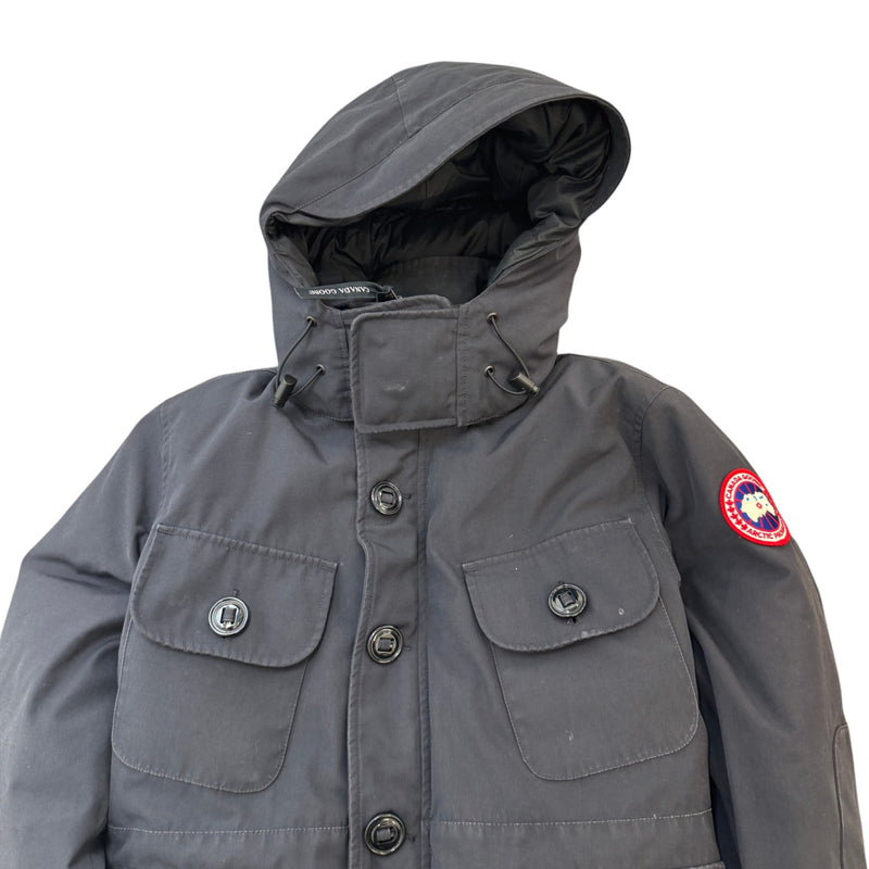 Men's Selkirk Parka Down Jacket Navy Size M