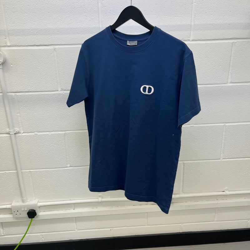 Men's CD Icon T-Shirt Blue Size S