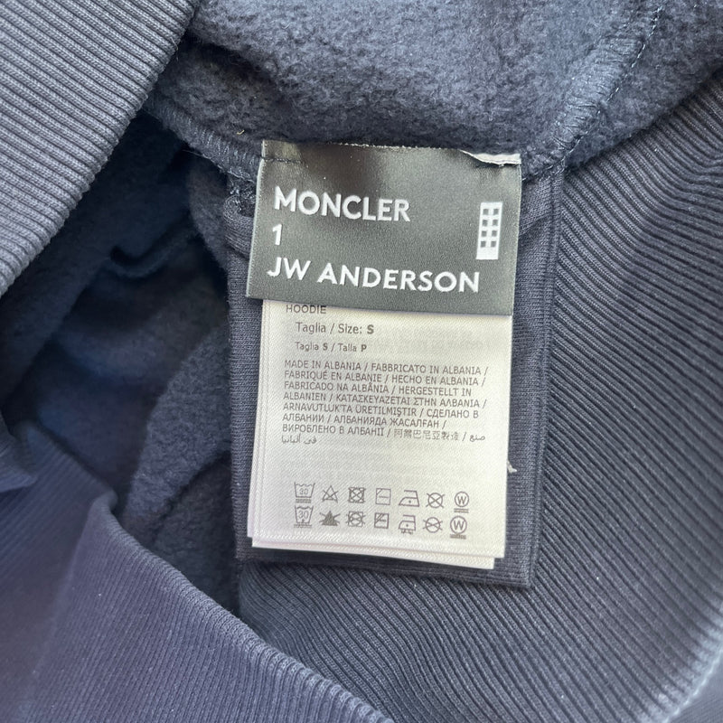 Men's X Jw Anderson Hoodie Navy Size S