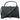 Women's Small Hourglass East-West Tote Bag Black