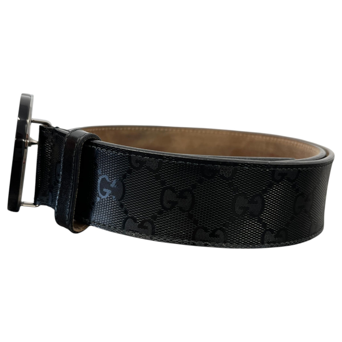 Men's GG Supreme Belt Black Size 30" - Photo 4
