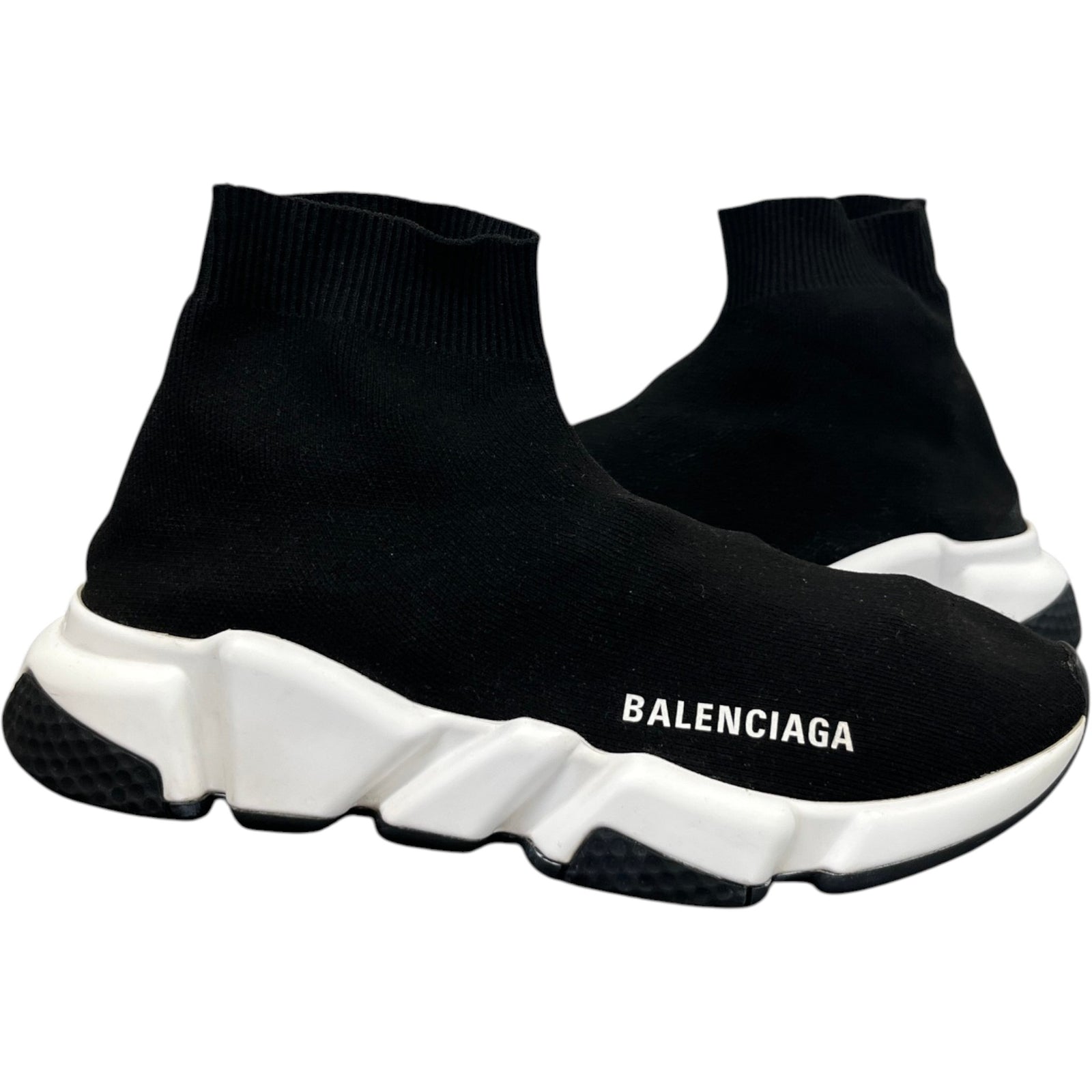 Women's Speed Sock High Trainers Black Size EU 37 / UK 4 - Photo 3
