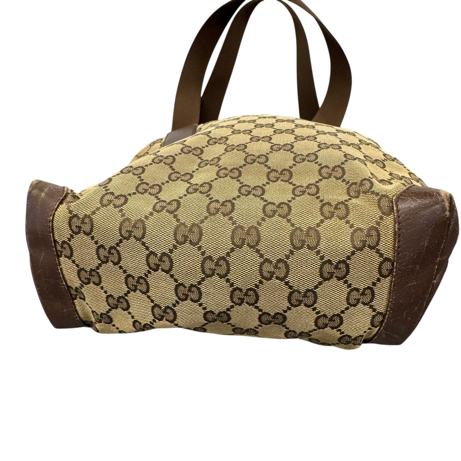 Women's Gg Supreme Tote Bag Brown - Photo 6