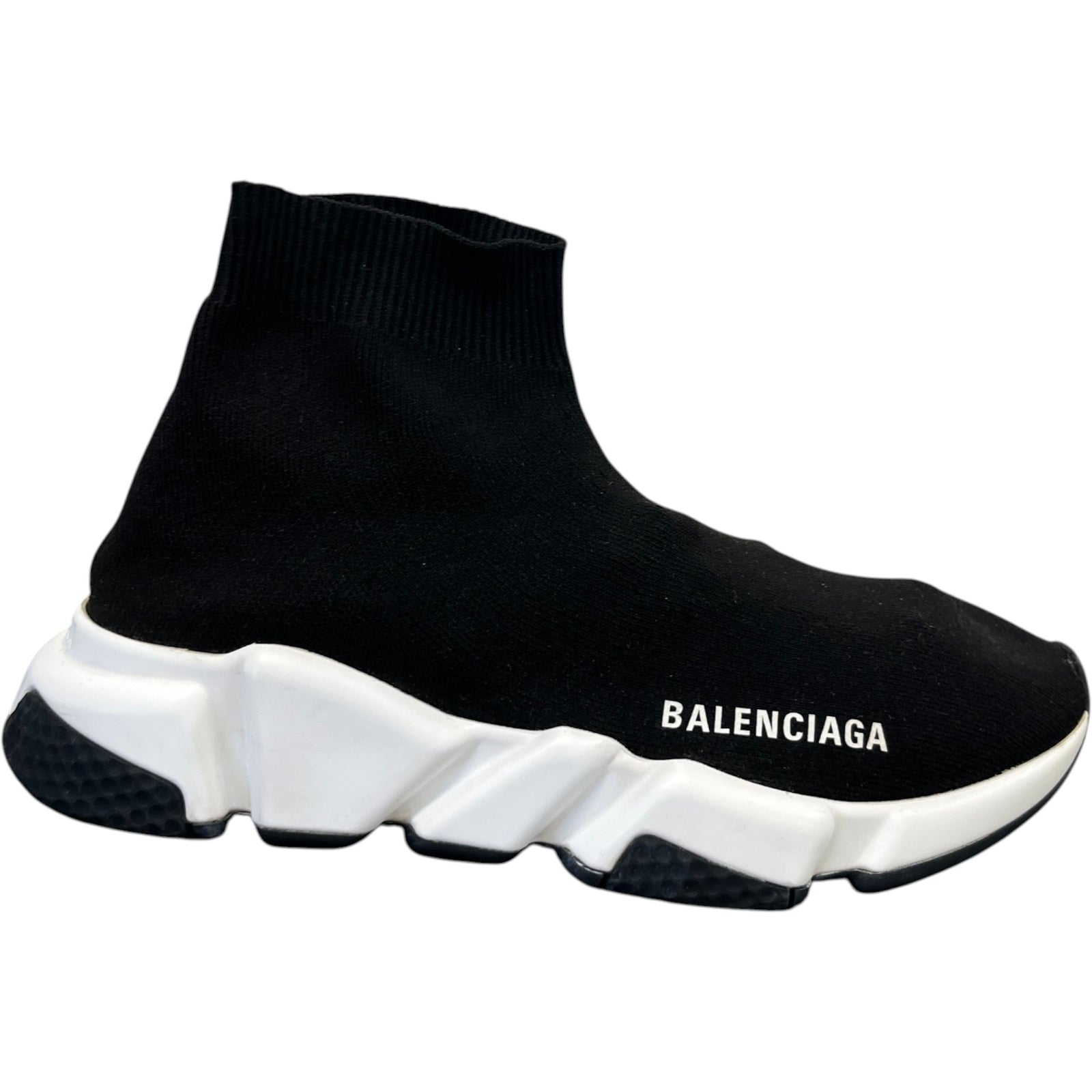 Women's Speed Sock High Trainers Black Size EU 37 / UK 4 - Photo 1