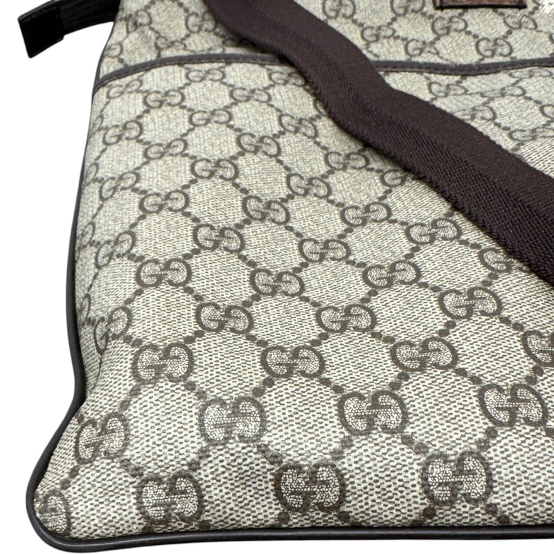 Men's GG Supreme Messenger Bag Beige