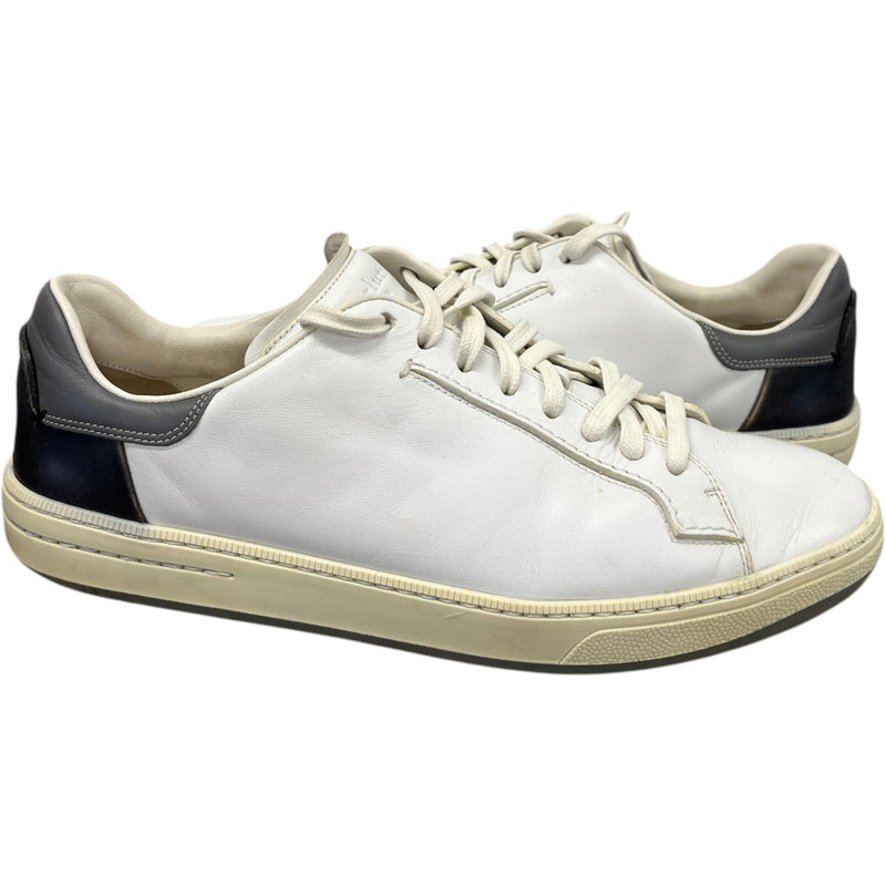 Men's Leather Low Trainers White Size UK 8 / EU 42