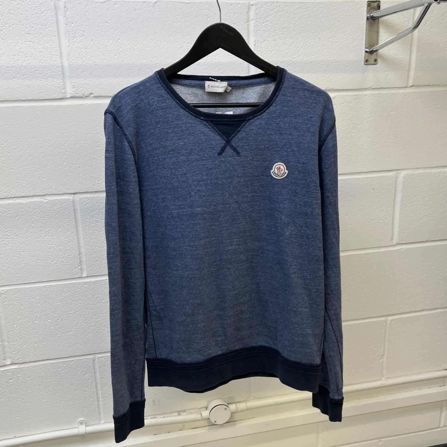 Men's Maglia Jumper Blue Size L - Photo 8