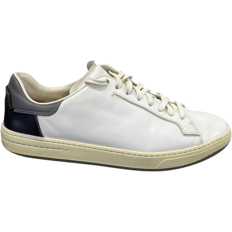 Men's Leather Low Trainers White Size UK 8 / EU 42