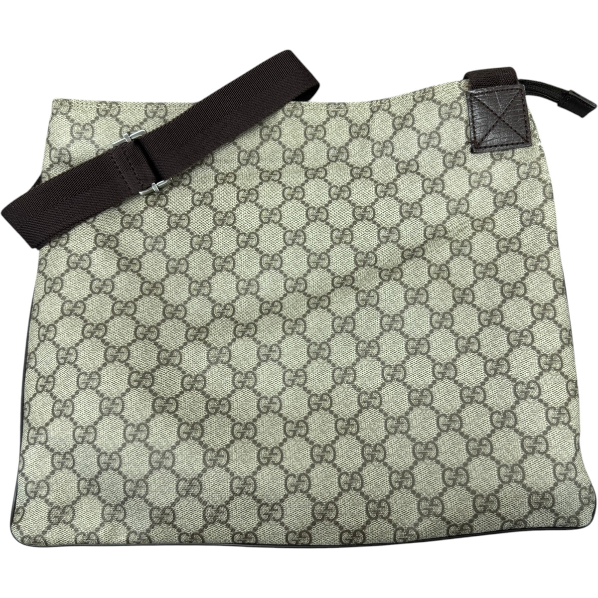 Men's GG Supreme Messenger Bag Beige - Photo 3