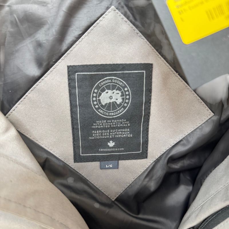 Men's Wyndham Down Jacket Grey Size L