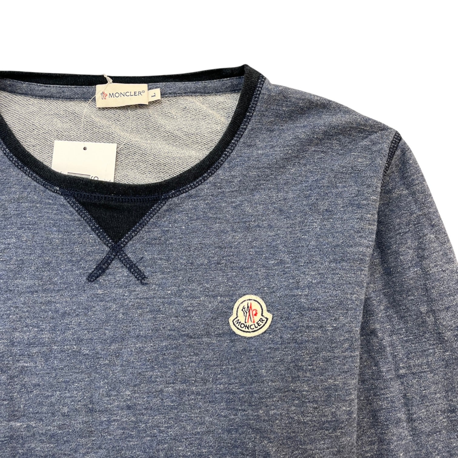 Men's Maglia Jumper Blue Size L - Photo 5
