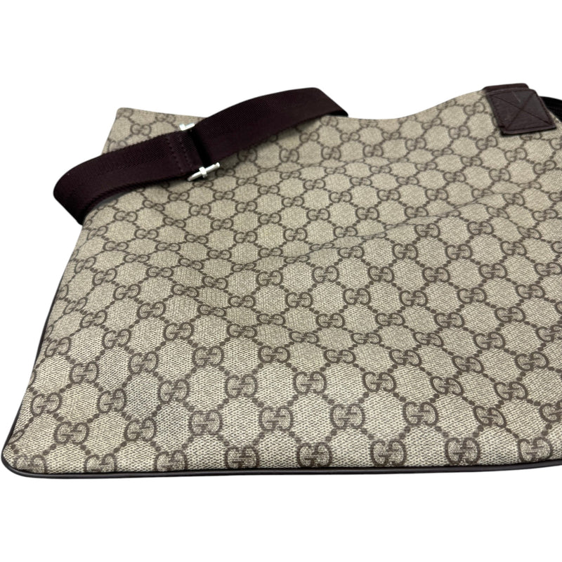 Men's GG Supreme Messenger Bag Beige