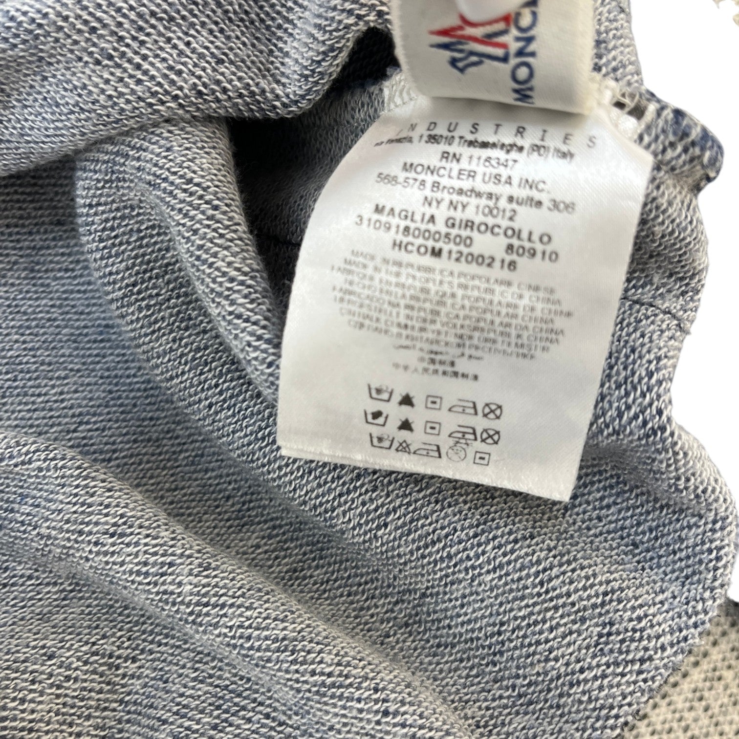 Men's Maglia Jumper Blue Size L - Photo 7