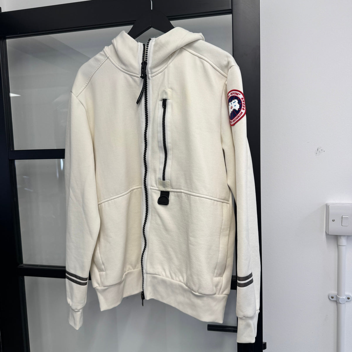 Men's Science Research Hoodie White Size L - Photo 7