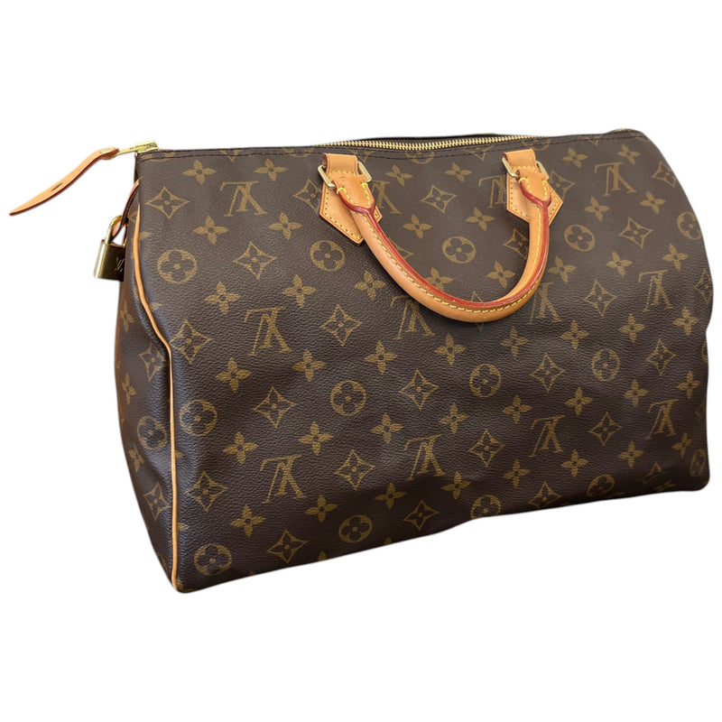 Women's Monogram Speedy 35 Bag Brown
