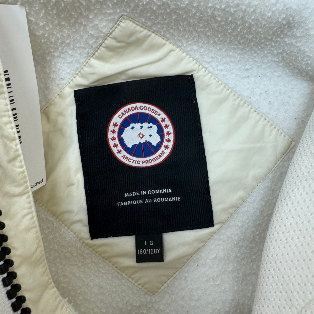 Men's Science Research Hoodie White Size L - Photo 5