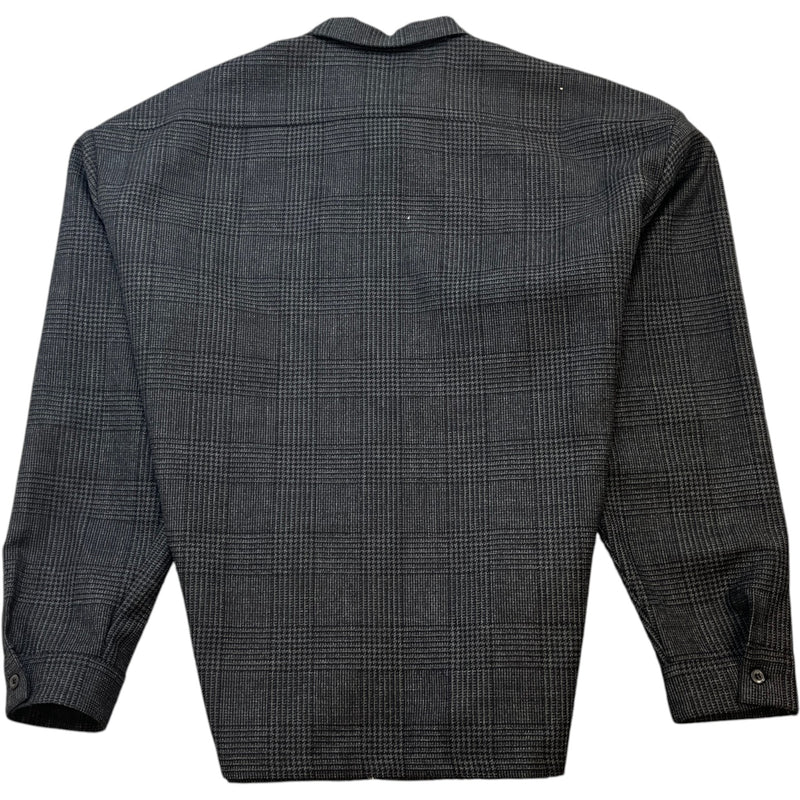 Men's Triangle Logo Jacket Grey Size XL