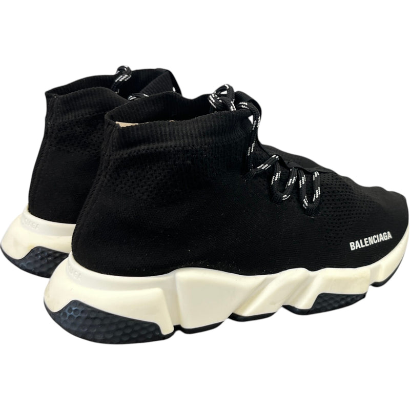 Men's Speed Lace-Up High Trainers Black Size EU 42 / UK 8
