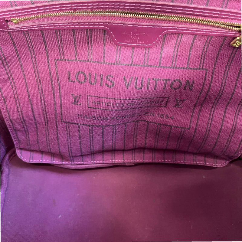 Women's Monogram Totem Neverfull MM Handbag Brown