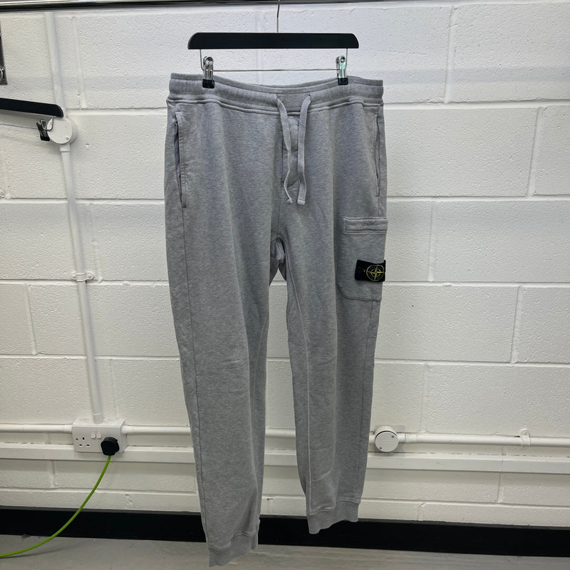 Men's Applique Logo Joggers Grey Size XL / W36