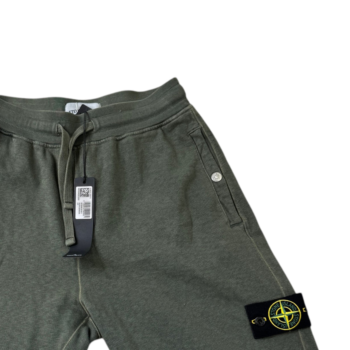 Men's Applique Logo Shorts Khaki Size S / W30 - Photo 3