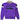 Men's Rollneck Malletier Embroidered Logo Jumper Purple Size L