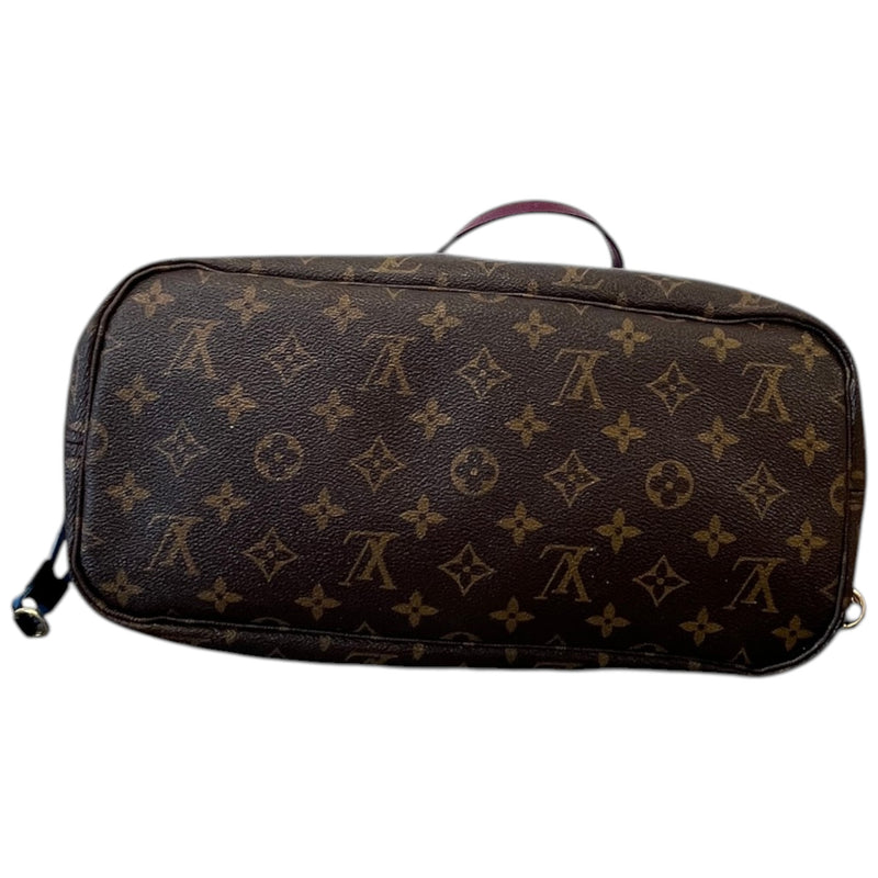 Women's Monogram Totem Neverfull MM Handbag Brown