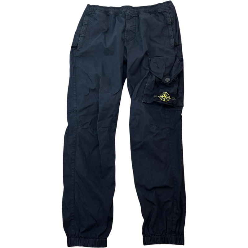 Men's Applique Logo Cargos Navy Size S / W30