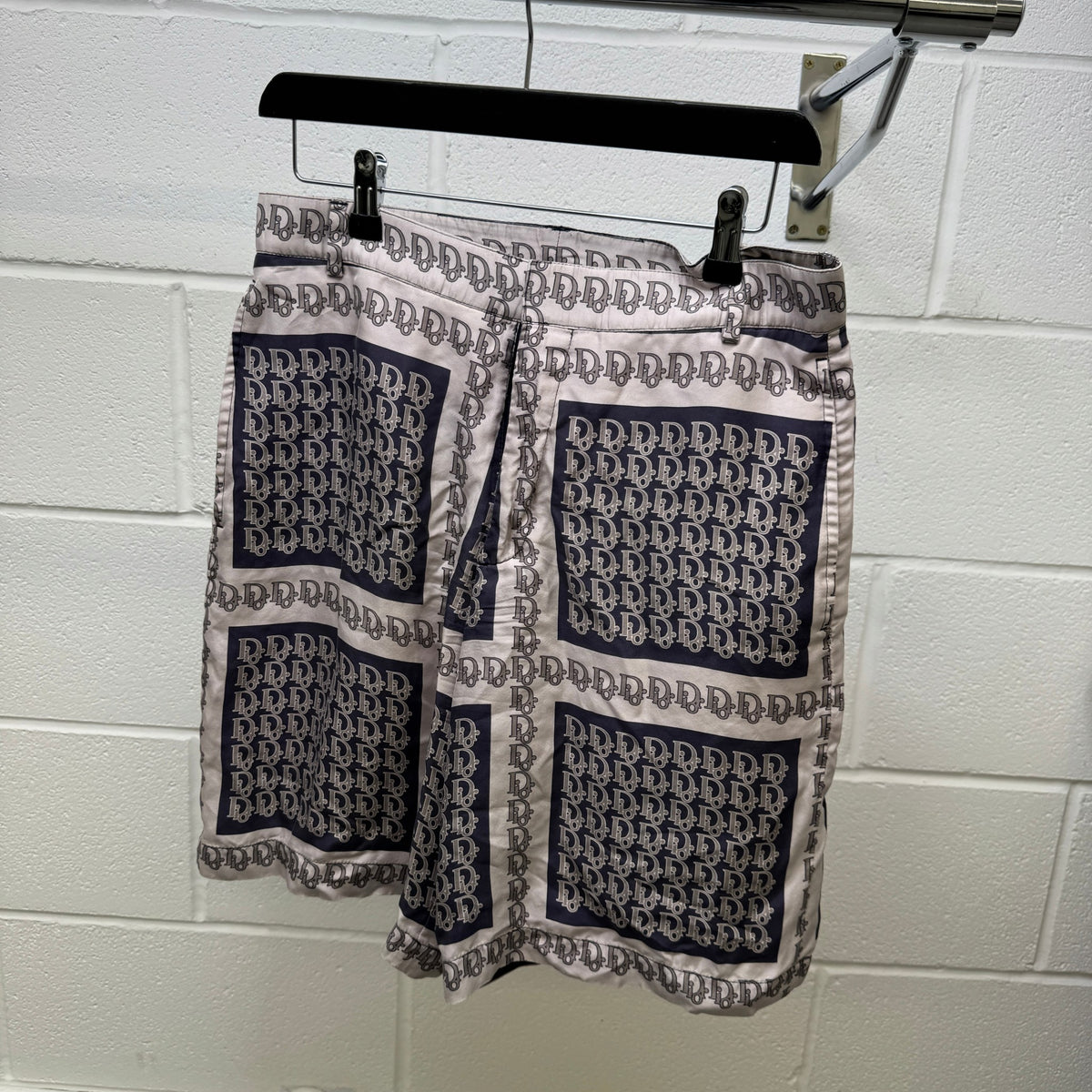 Men's Oblique Shorts Grey Size XS / W28 - Photo 9