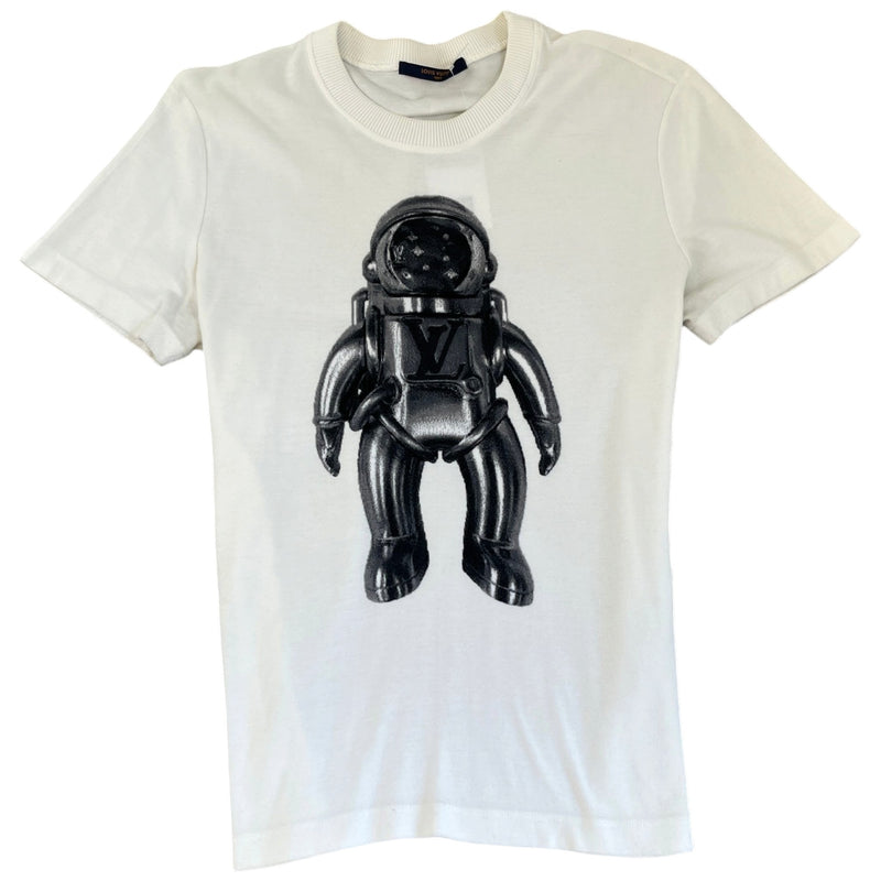 Men's LV Astronaut T-Shirt White Size S