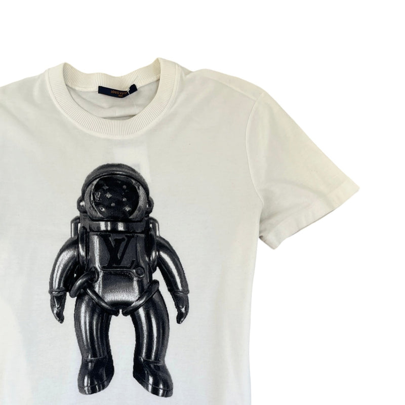 Men's LV Astronaut T-Shirt White Size S