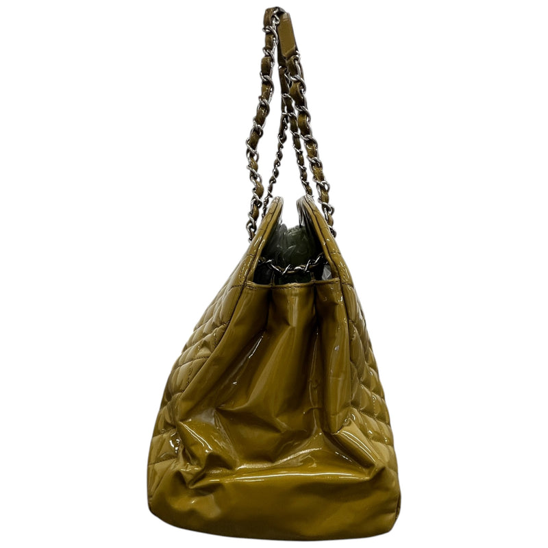 Women's Large Just Mademoiselle Bowling Olive Bag Green