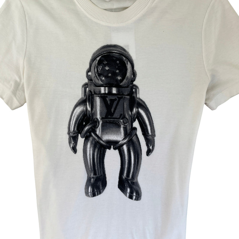 Men's LV Astronaut T-Shirt White Size S