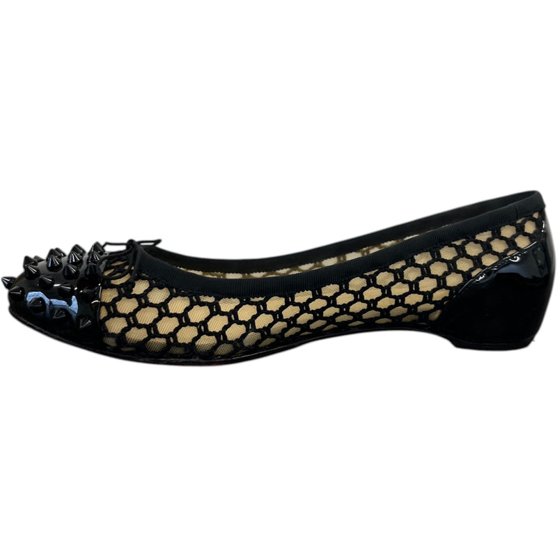 Women's Mix Flat Mules Black Size EU 38 / UK 5